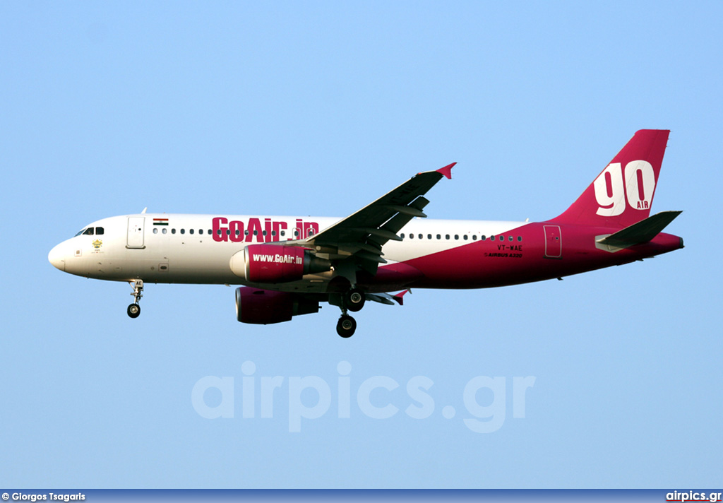 VT-WAE, Airbus A320-200, Go Air