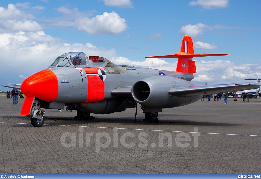 WL419, Gloster Meteor T.7, Martin Baker