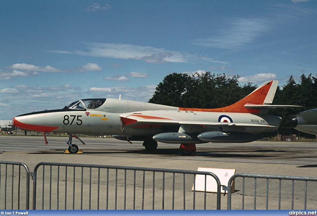 WT772, Hawker Hunter T.8, Royal Navy - Fleet Air Arm