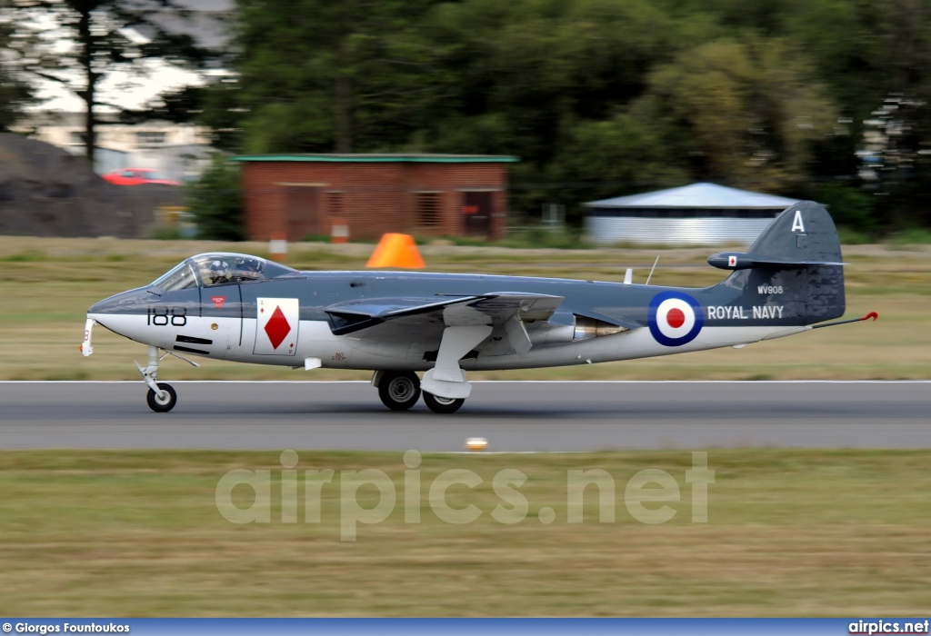 WV908, Hawker Sea Hawk FGA.6, Royal Navy - Fleet Air Arm