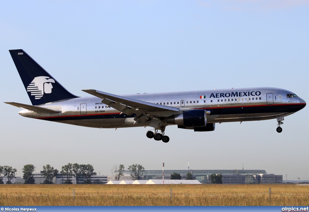 XA-OAM, Boeing 767-200ER, Aeromexico