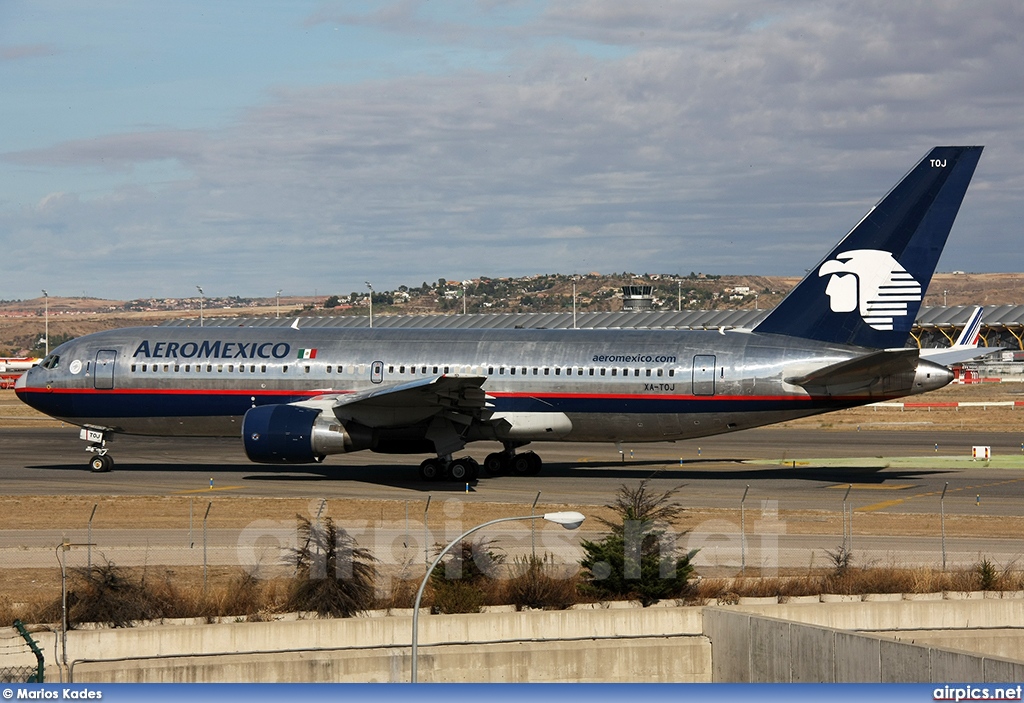 XA-TOJ, Boeing 767-200ER, Aeromexico