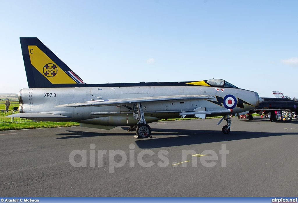 XR713, English Electric Lightning F.3, Royal Air Force