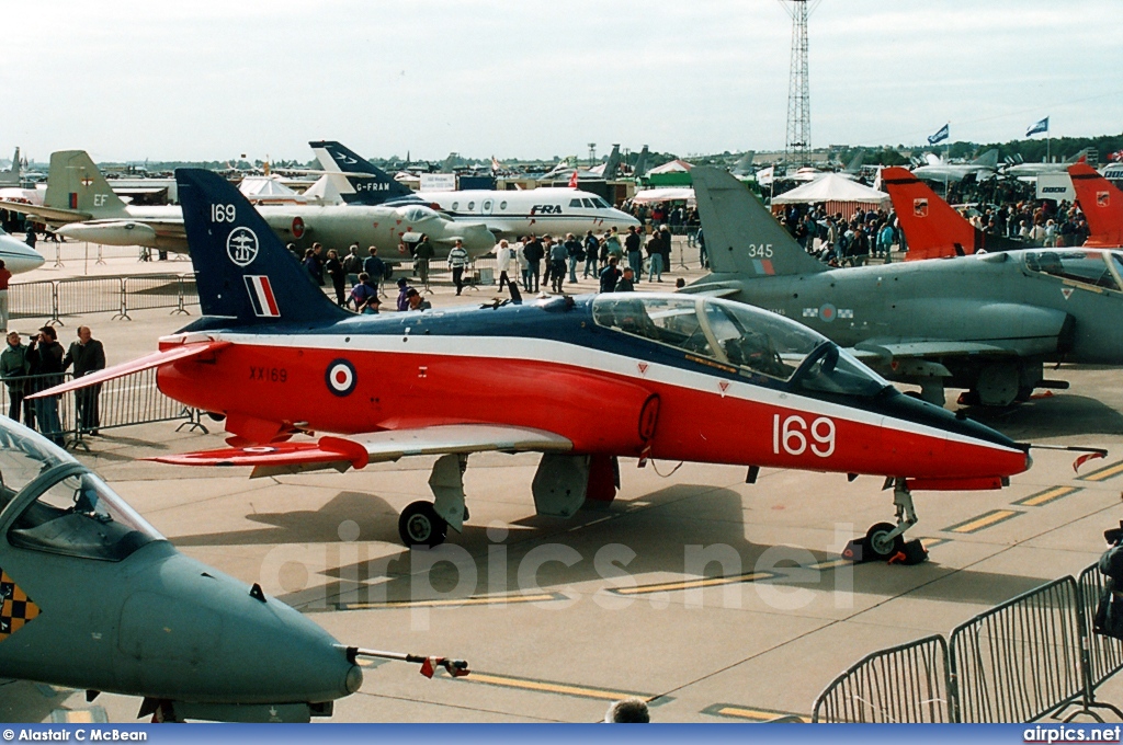 XX169, British Aerospace (Hawker Siddeley) Hawk T.1, Royal Air Force