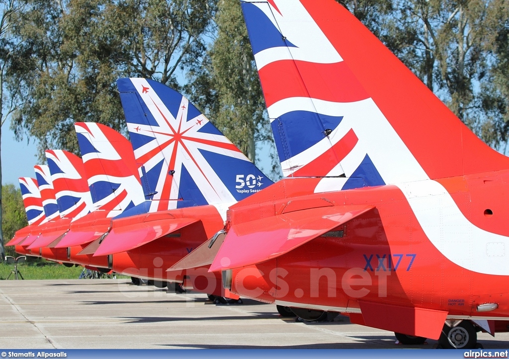 XX177, British Aerospace (Hawker Siddeley) Hawk T.1, Royal Air Force