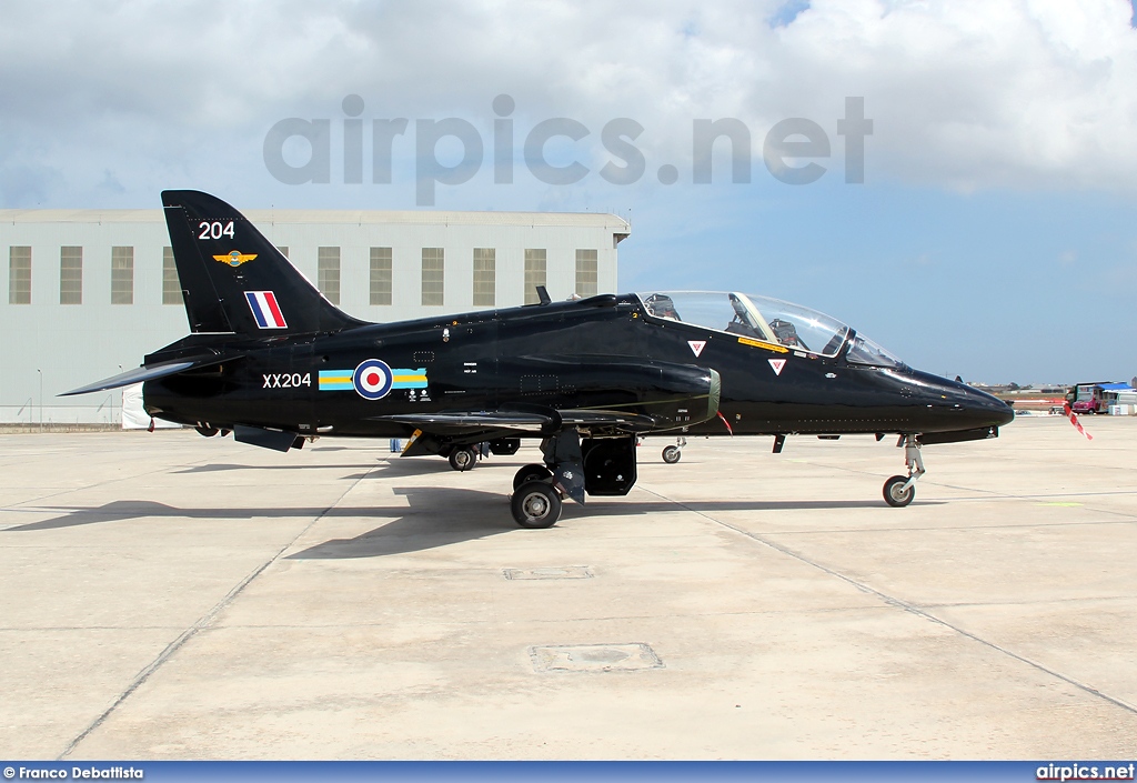 XX204, British Aerospace (Hawker Siddeley) Hawk T.1A, Royal Air Force