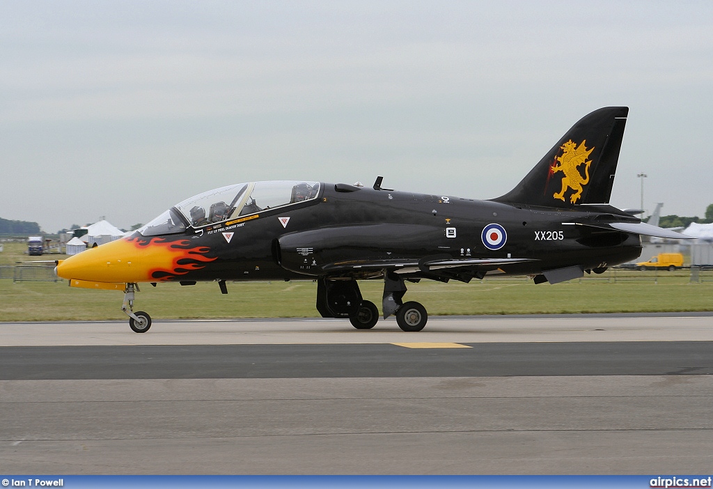 XX205, British Aerospace (Hawker Siddeley) Hawk T.1A, Royal Air Force