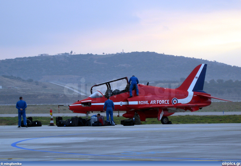 XX242, British Aerospace (Hawker Siddeley) Hawk T.1, Royal Air Force