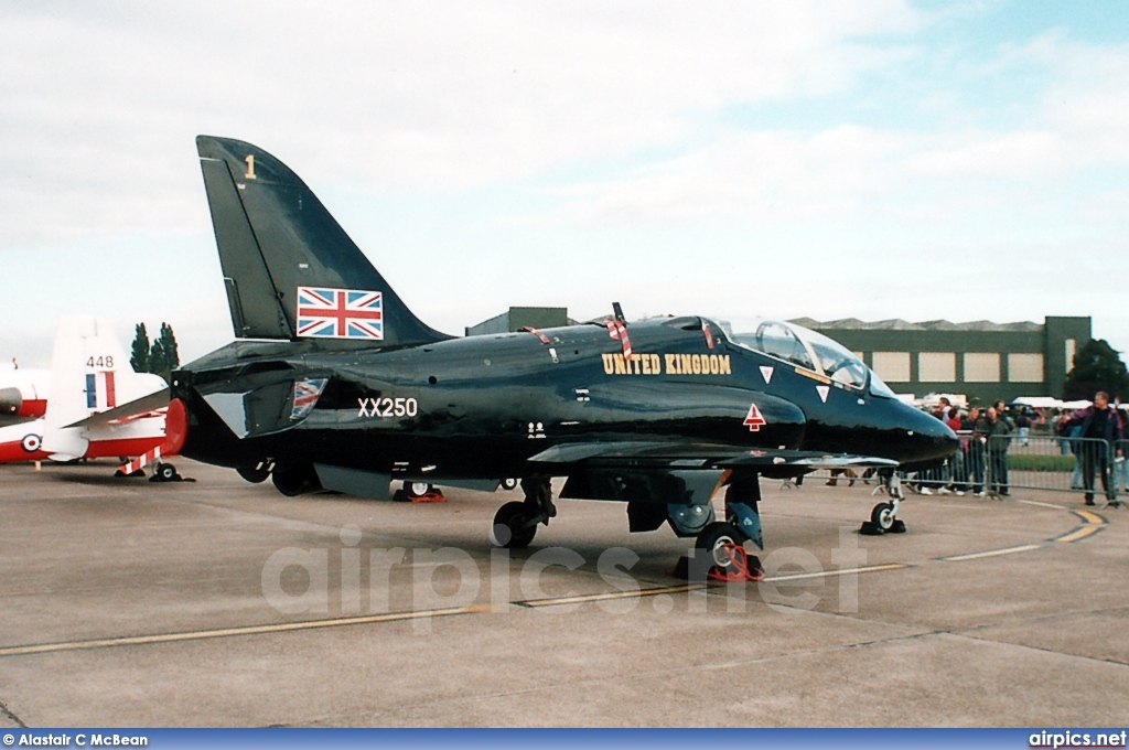 XX250, British Aerospace (Hawker Siddeley) Hawk T.1, Royal Air Force