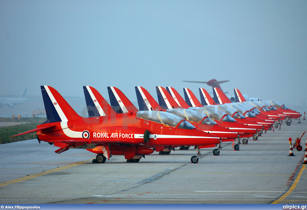 XX264, British Aerospace (Hawker Siddeley) Hawk T.1, Royal Air Force