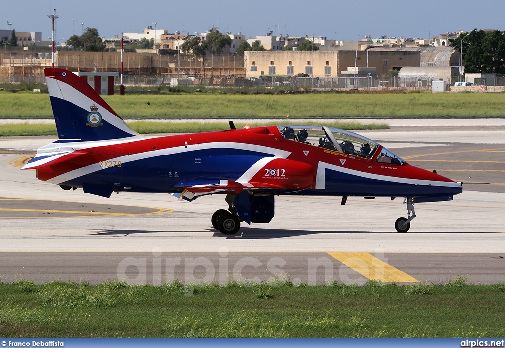 XX278, British Aerospace (Hawker Siddeley) Hawk T.1A, Royal Air Force