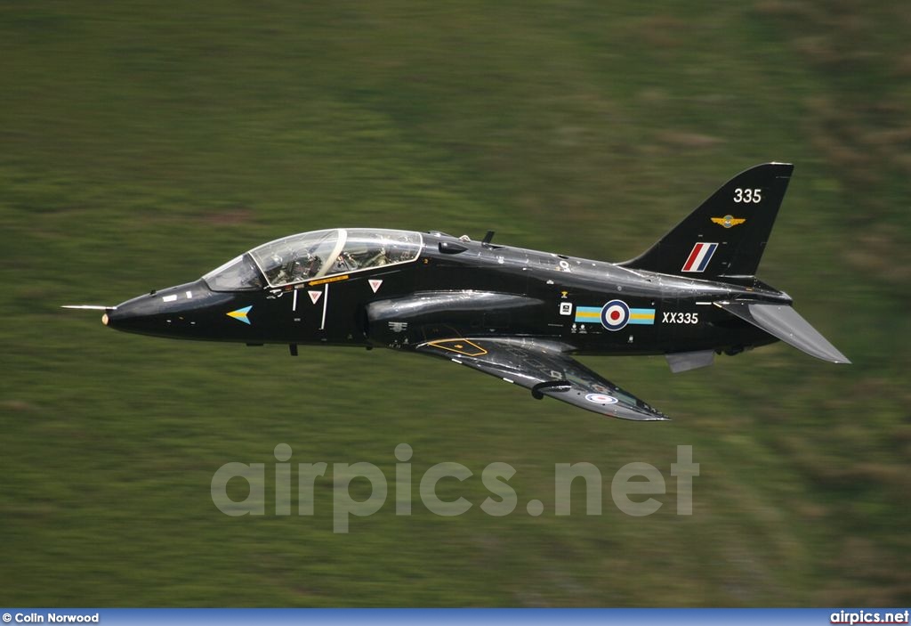 XX335, British Aerospace (Hawker Siddeley) Hawk T.1A, Royal Air Force