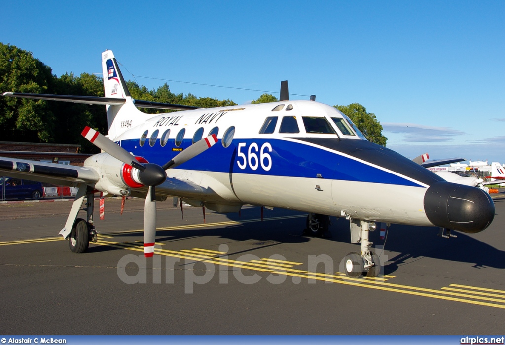 XX484, Scottish Aviation Jetstream T2, Royal Navy - Fleet Air Arm