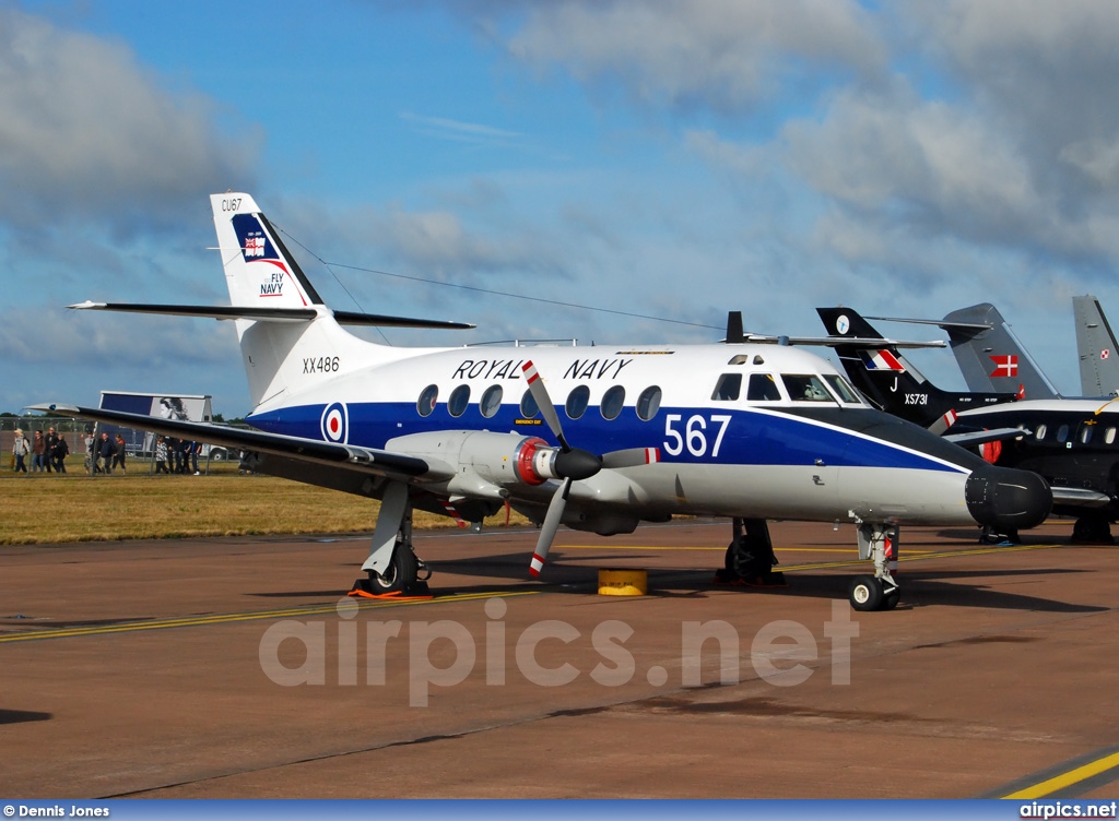 XX486, British Aerospace JetStream T.2, Royal Navy - Fleet Air Arm