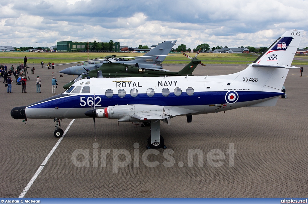 XX488, British Aerospace JetStream T.2, Royal Navy - Fleet Air Arm