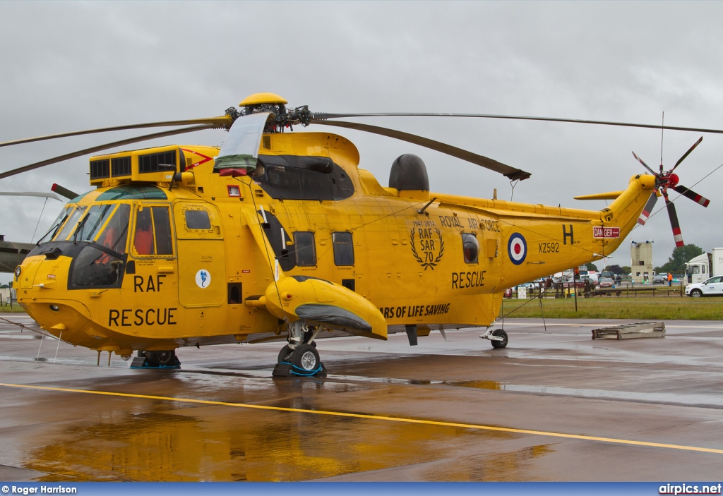 XZ592, Westland WS-61 Sea King HAR.3A, Royal Air Force