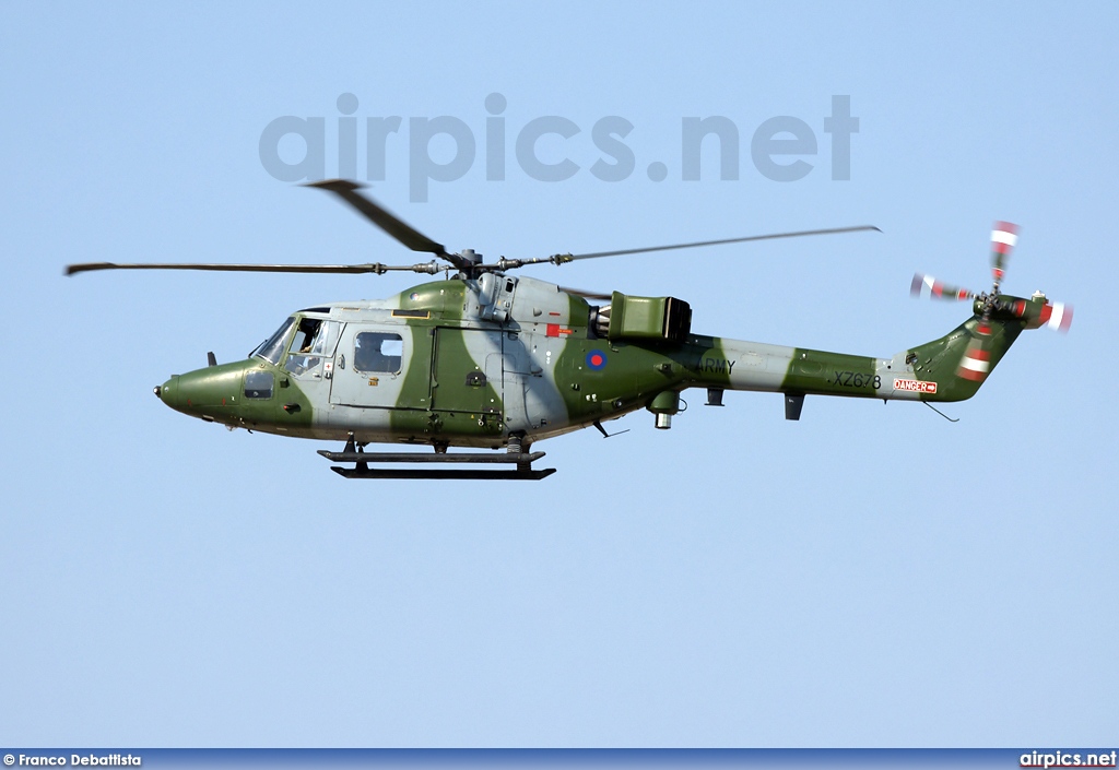 XZ678, Westland Lynx AH.7, Royal Air Force