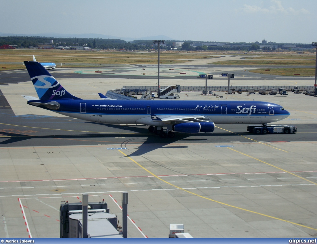 YA-TTB, Airbus A340-300, Safi Airways