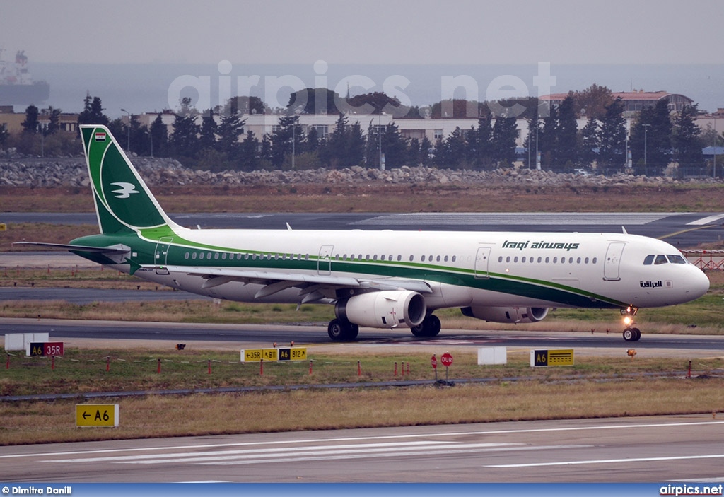 YI-AGR, Airbus A321-200, Iraqi Airways