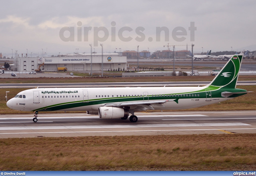 YI-AGR, Airbus A321-200, Iraqi Airways