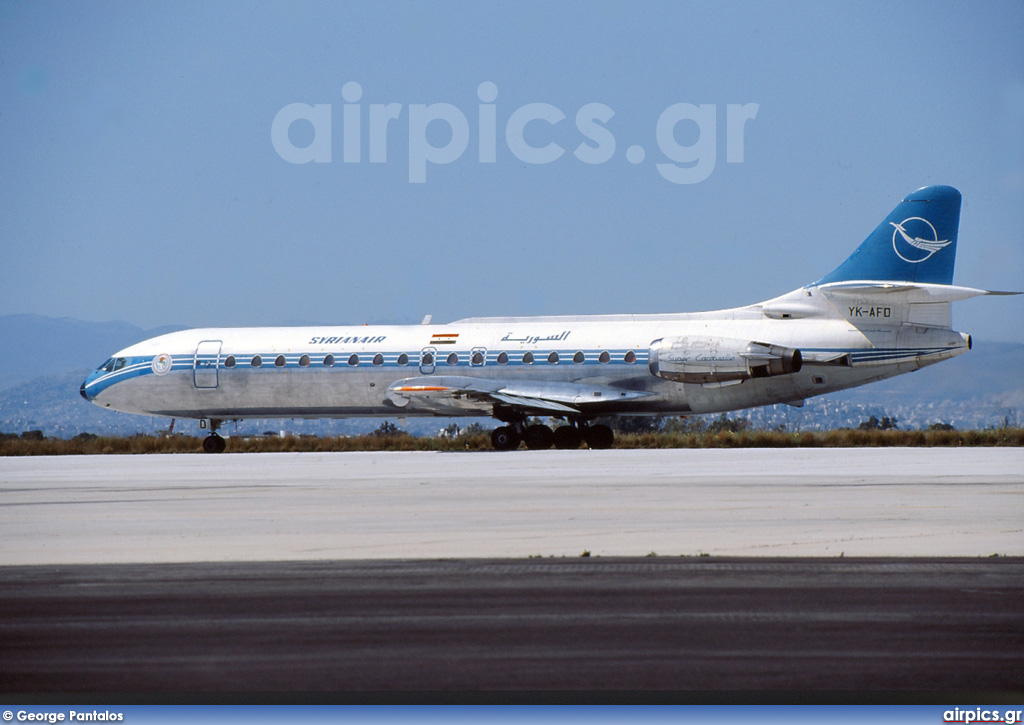 YK-AFD, Sud Aviation SE-210-Caravelle 10B, Syrian Arab Airlines