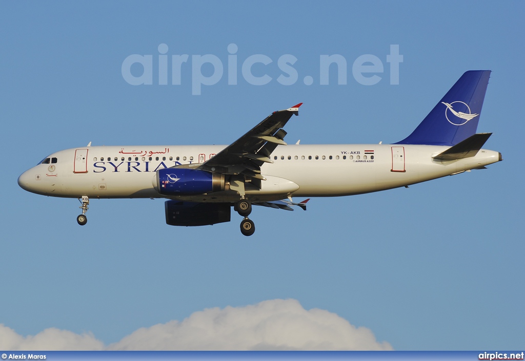 YK-AKB, Airbus A320-200, Syrian Arab Airlines