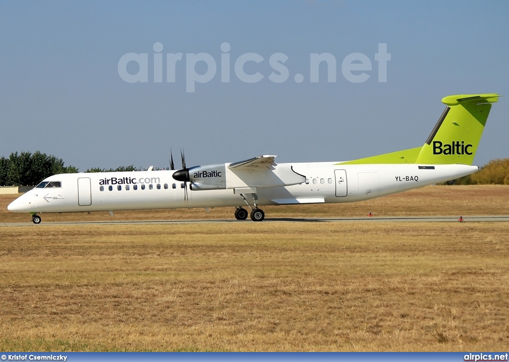 YL-BAQ, De Havilland Canada DHC-8-400Q Dash 8, Air Baltic