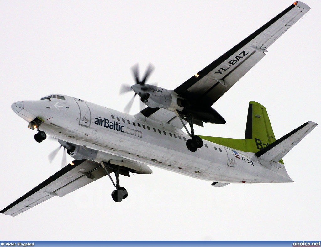 YL-BAZ, Fokker 50, Air Baltic