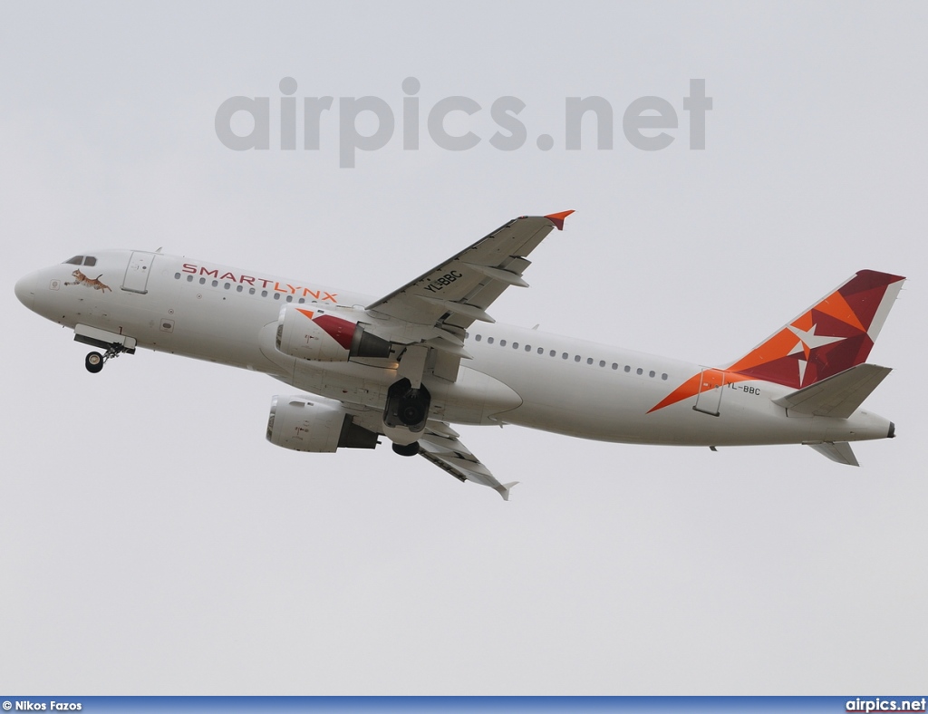 YL-BBC, Airbus A320-200, Smartlynx Airlines