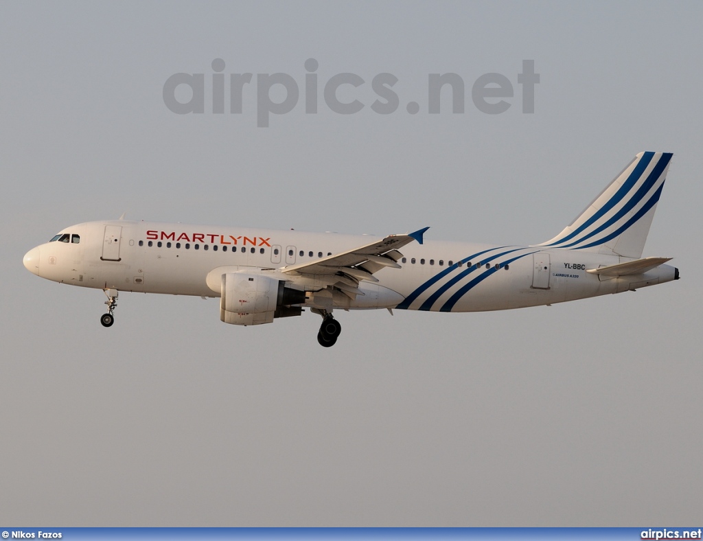 YL-BBC, Airbus A320-200, Smartlynx Airlines