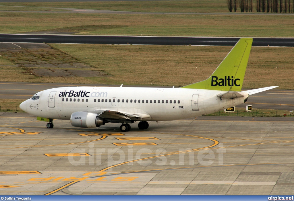 YL-BBE, Boeing 737-500, Air Baltic