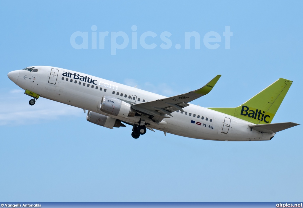 YL-BBL, Boeing 737-300, Air Baltic