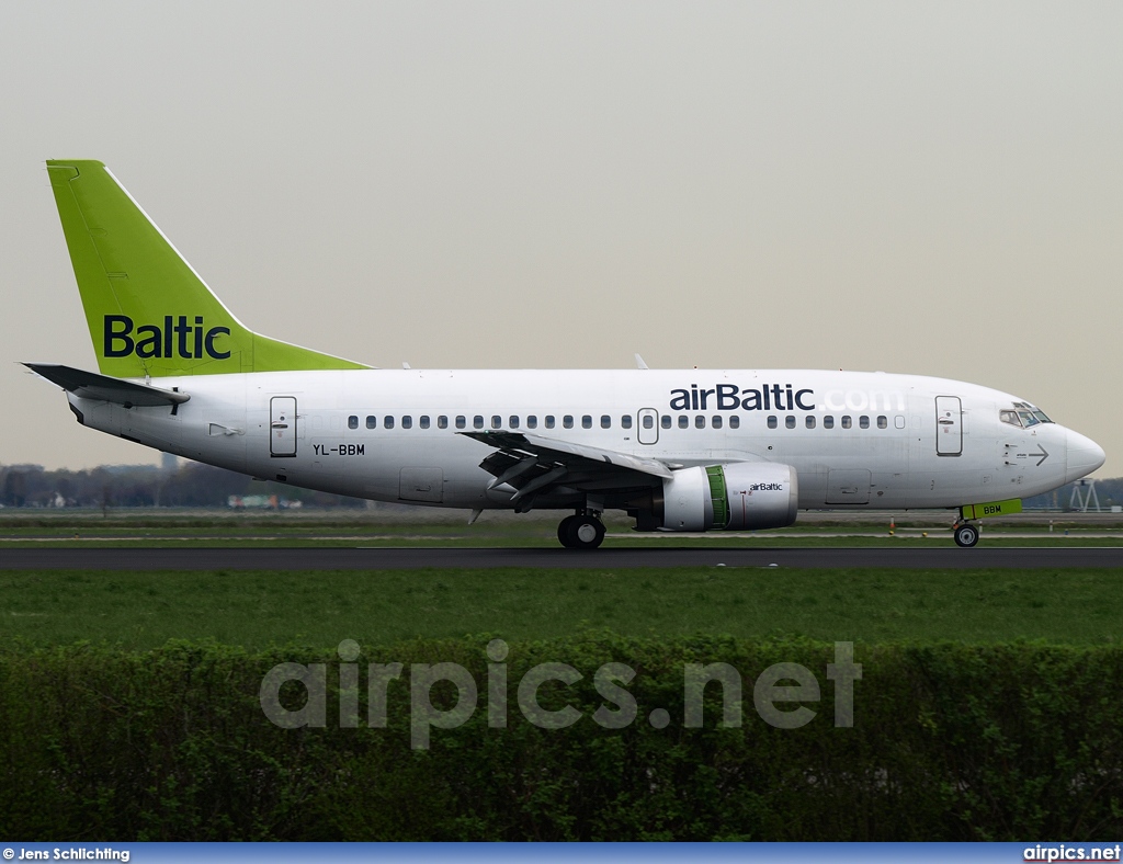 YL-BBM, Boeing 737-500, Air Baltic