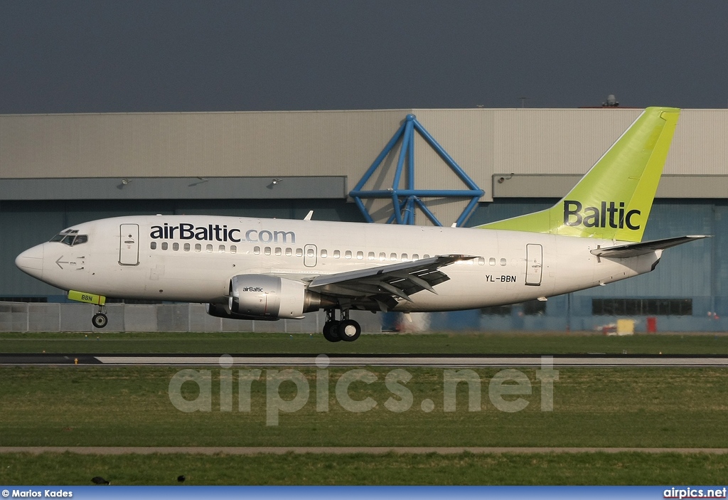 YL-BBN, Boeing 737-500, Air Baltic