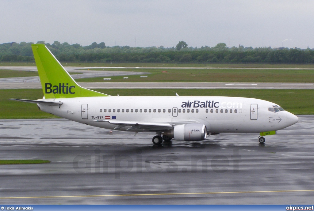 YL-BBP, Boeing 737-500, Air Baltic