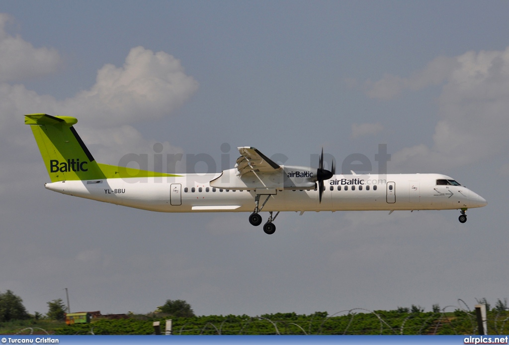 YL-BBU, De Havilland Canada DHC-8-400Q Dash 8, Air Baltic