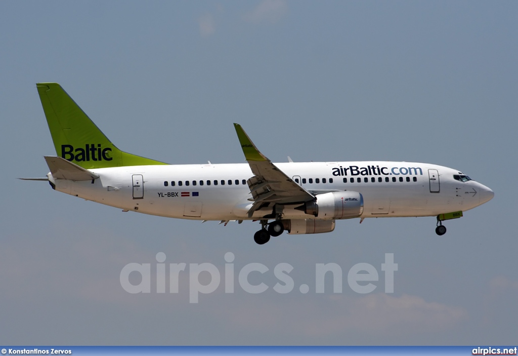 YL-BBX, Boeing 737-300, Air Baltic