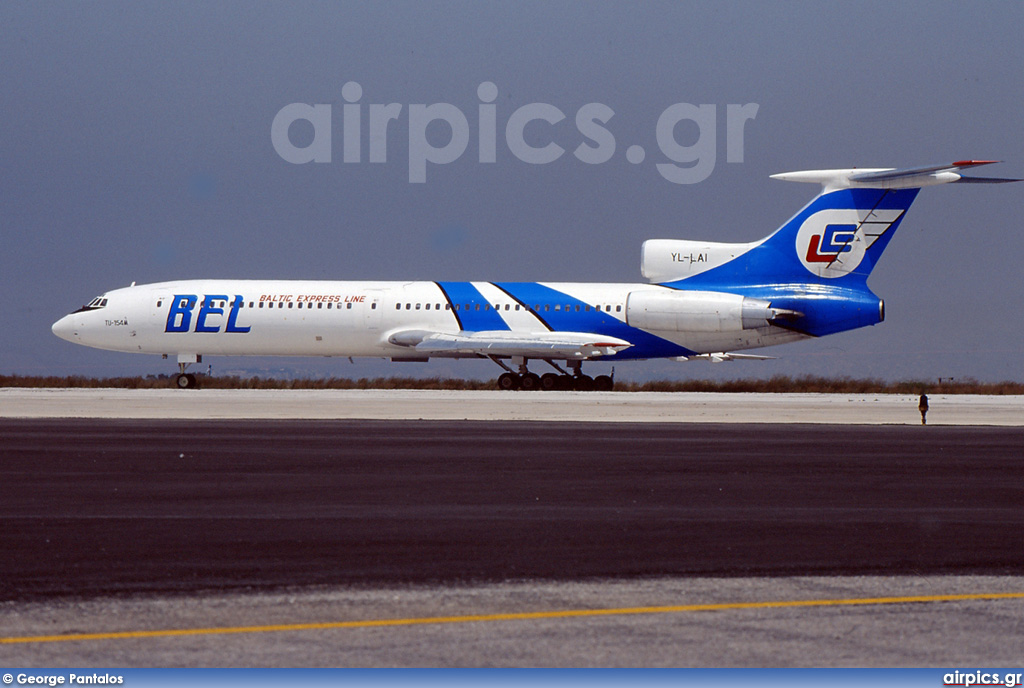 YL-LAI, Tupolev Tu-154M, BEL-Baltic Express Line