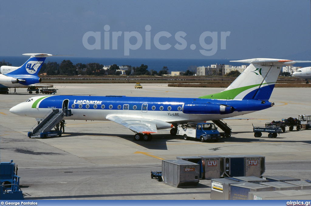 YL-LBE, Tupolev Tu-134-B-3, LatCharter Airlines