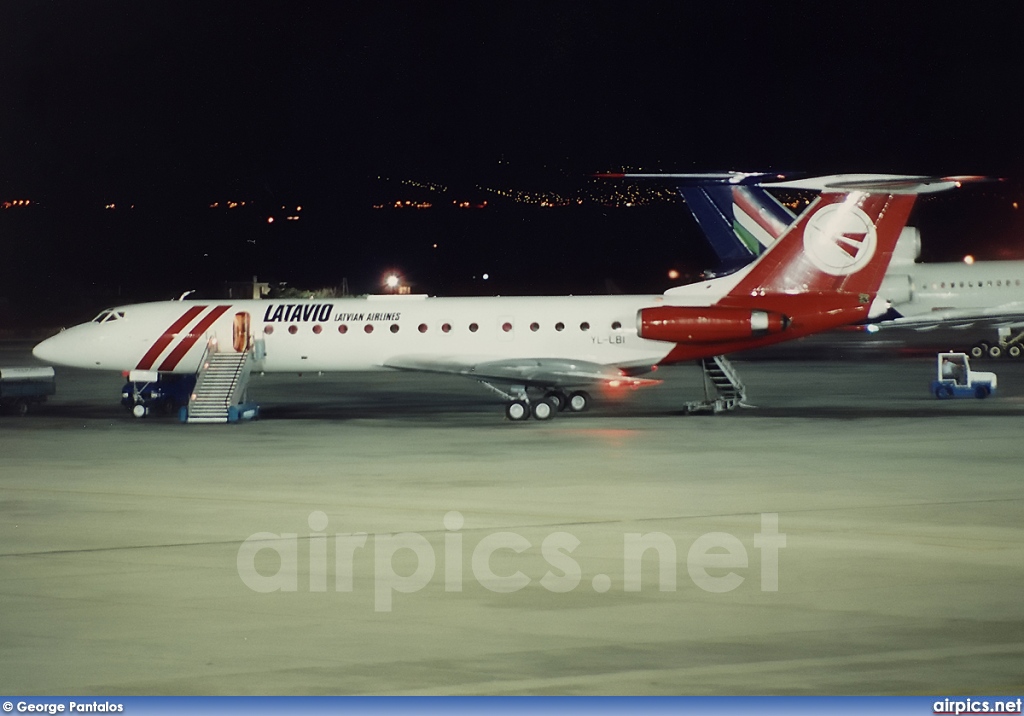 YL-LBI, Tupolev Tu-134-B-3, Latavio - Latvian Airlines