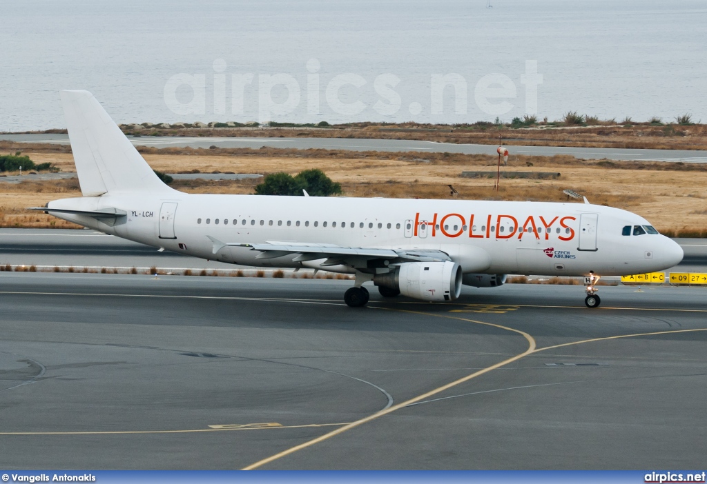 YL-LCH, Airbus A320-200, HOLIDAYS Czech Airlines