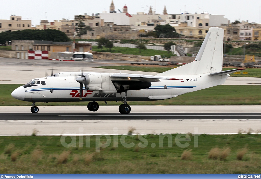 YL-RAJ, Antonov An-26-B, Raf-Avia