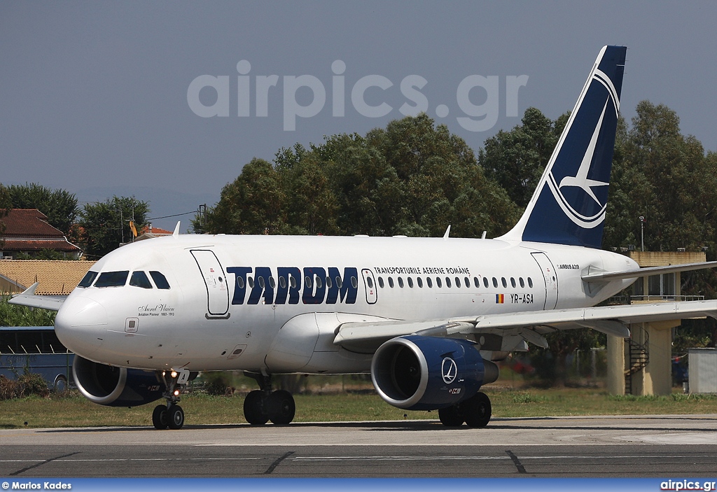 YR-ASA, Airbus A318-100, Tarom