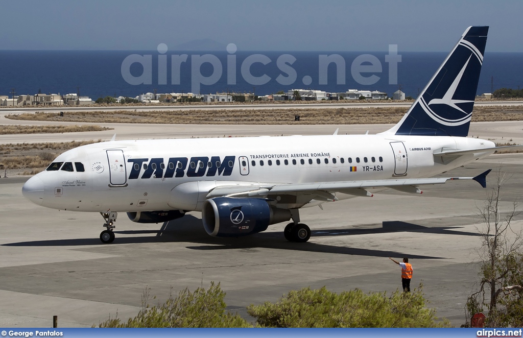 YR-ASA, Airbus A318-100, Tarom