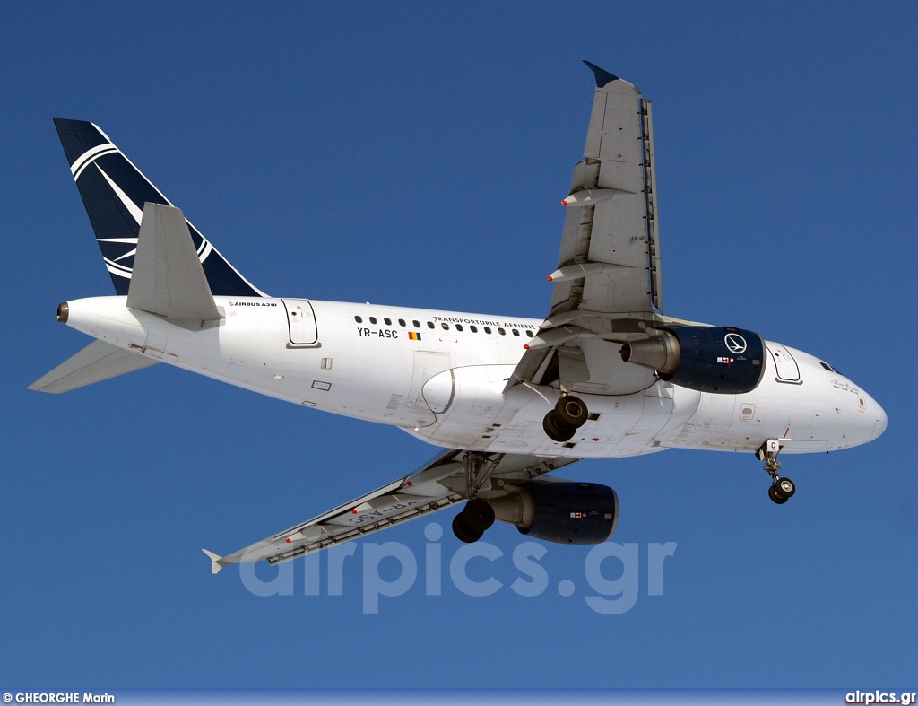 YR-ASC, Airbus A318-100, Tarom