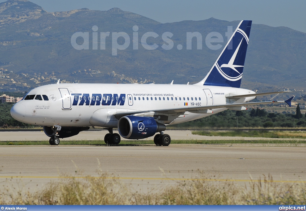 YR-ASC, Airbus A318-100, Tarom