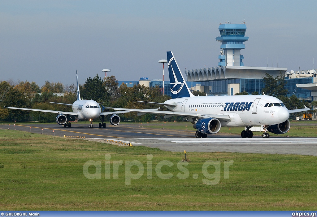 YR-ASD, Airbus A318-100, Tarom