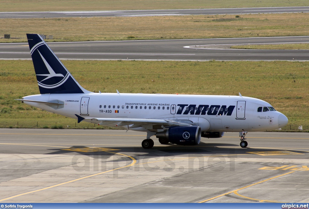 YR-ASD, Airbus A318-100, Tarom