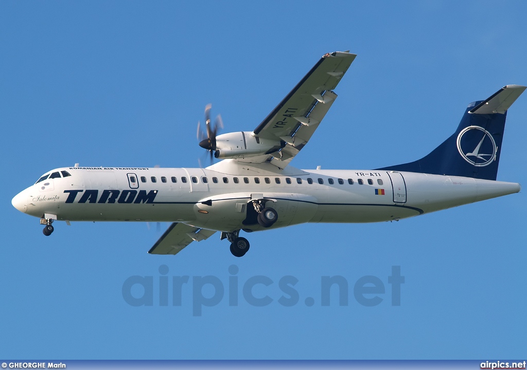 YR-ATI, ATR 72-210, Tarom