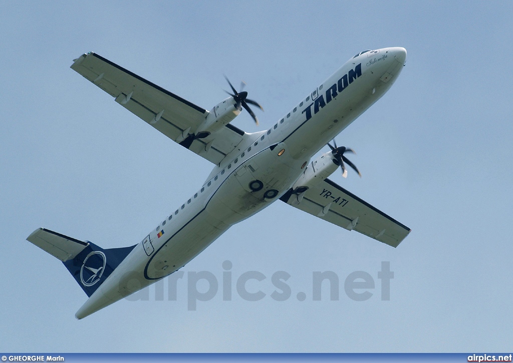 YR-ATI, ATR 72-210, Tarom